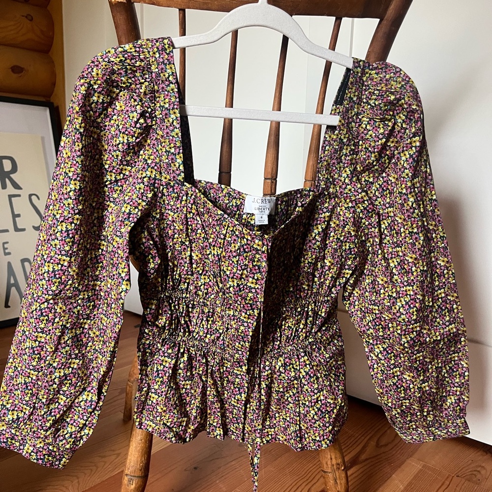 J. Crew Liberty London Blouse